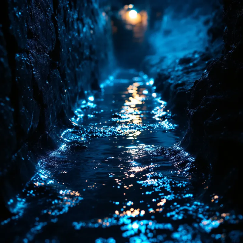 standing water over a plastic vapor barrier in a residential crawl space