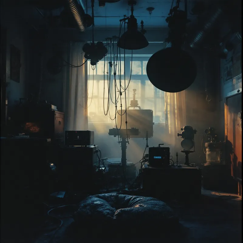 logged drying equipment documented in a room